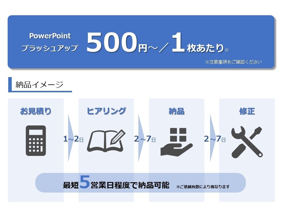 丁寧なお仕事をお約束！パワポお直しします 様々な資料に対応いたします。ご希望をお聞かせください イメージ2