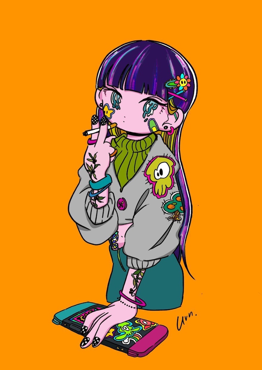 レトロかわいいゆるふわアイコン作成いたします とっても可愛いアイコンだよ〜〜〜！！！ イメージ1