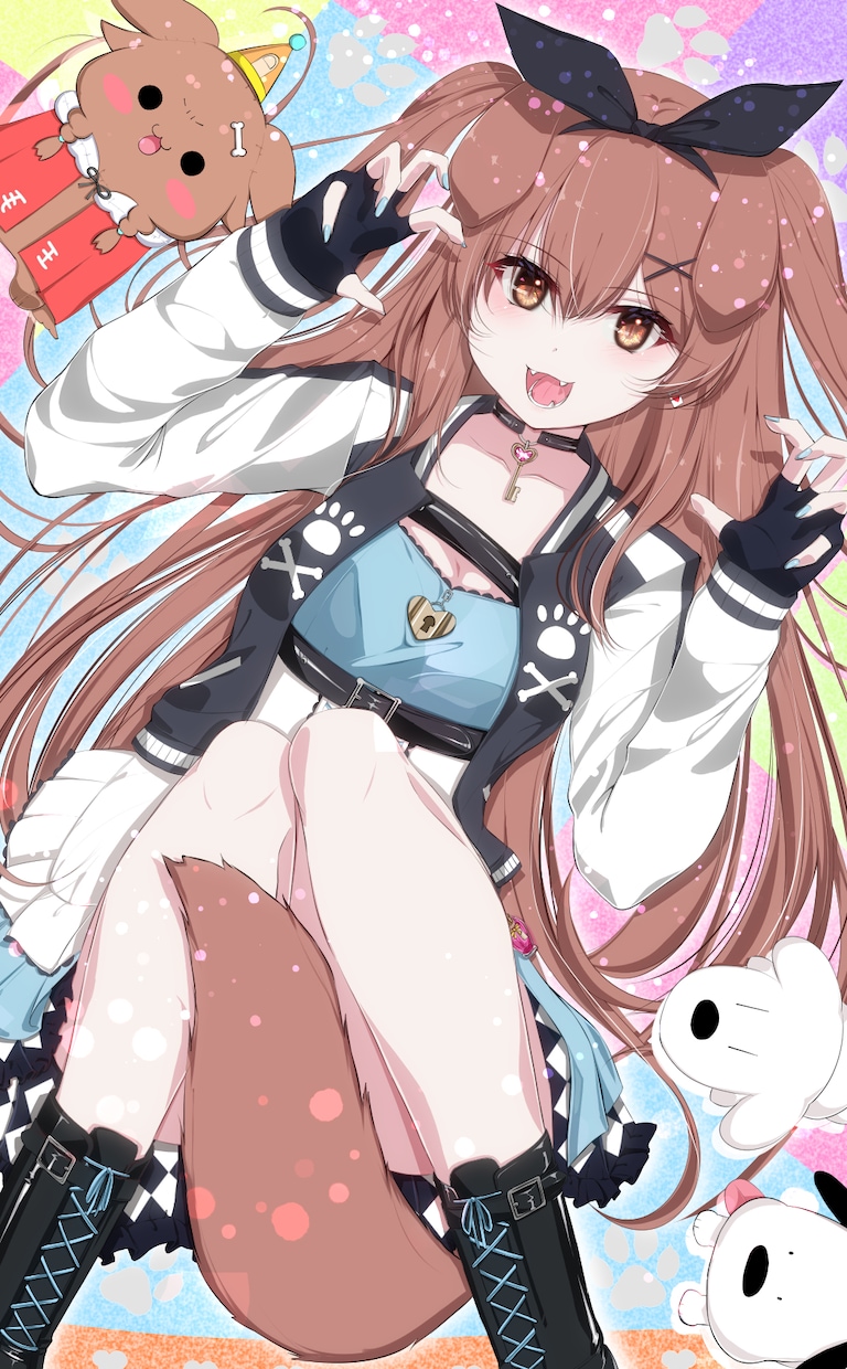 可愛い女の子のイラスト描きます 動画用のサムネイラストからグッズ用イラスト等制作します イメージ2