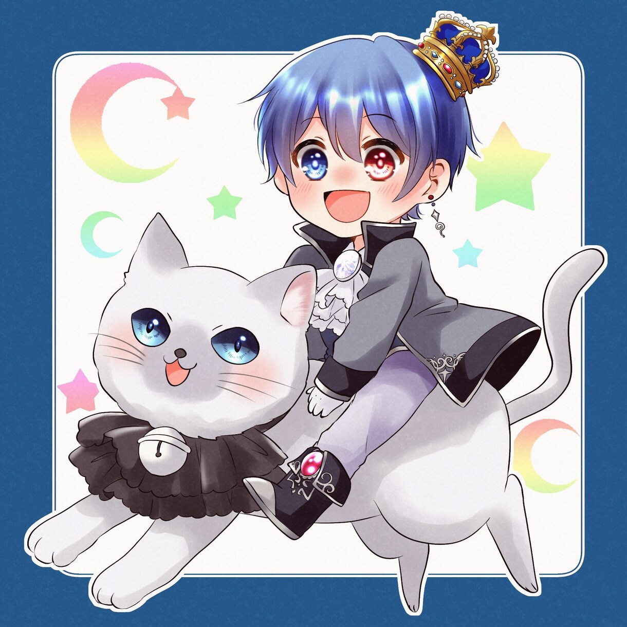歌ってみたやサムネイル、立ち絵、アイコン描きます 可愛い雰囲気のイラスト描きます！ イメージ2