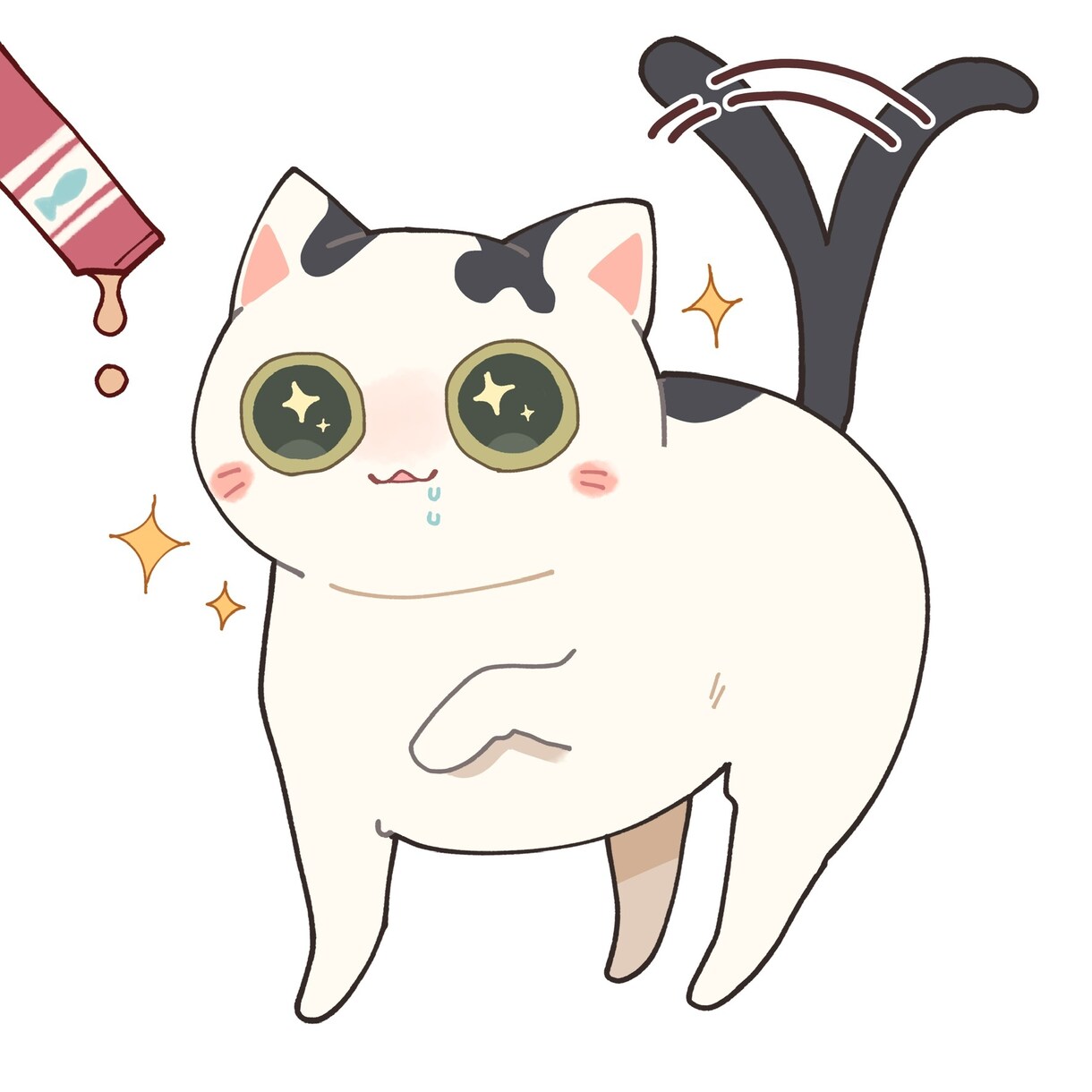 猫ちゃんのかわいいイラストお描きします あなたの愛猫ちゃんをキュートでポップな絵柄でお描きします！ イメージ6