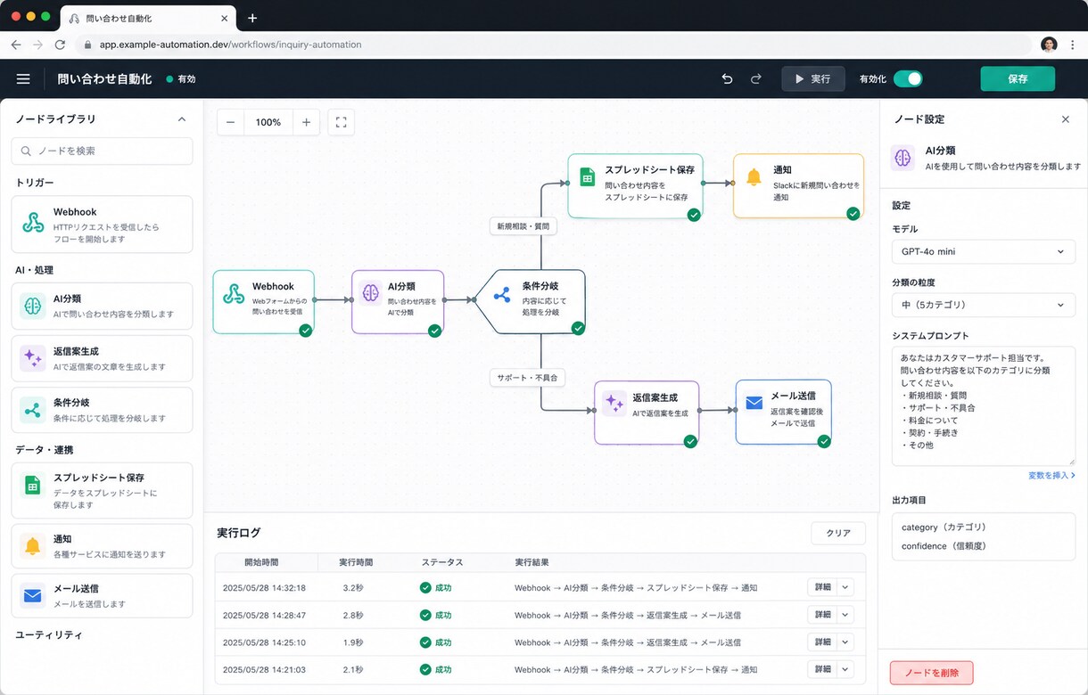 AI自動化とチャットボット制作します 問い合わせ対応や事務作業を自動化します イメージ4