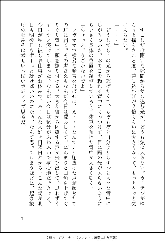 夢小説、オリジナル小説を作成します 貴方の妄想を小説にしませんか？ イメージ1
