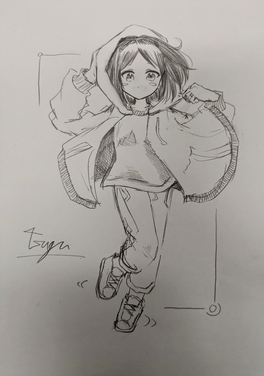キャラクターデザインを一緒に考えて描きます デザインを1から作り自分だけのキャラクターを作りましょう！ イメージ3