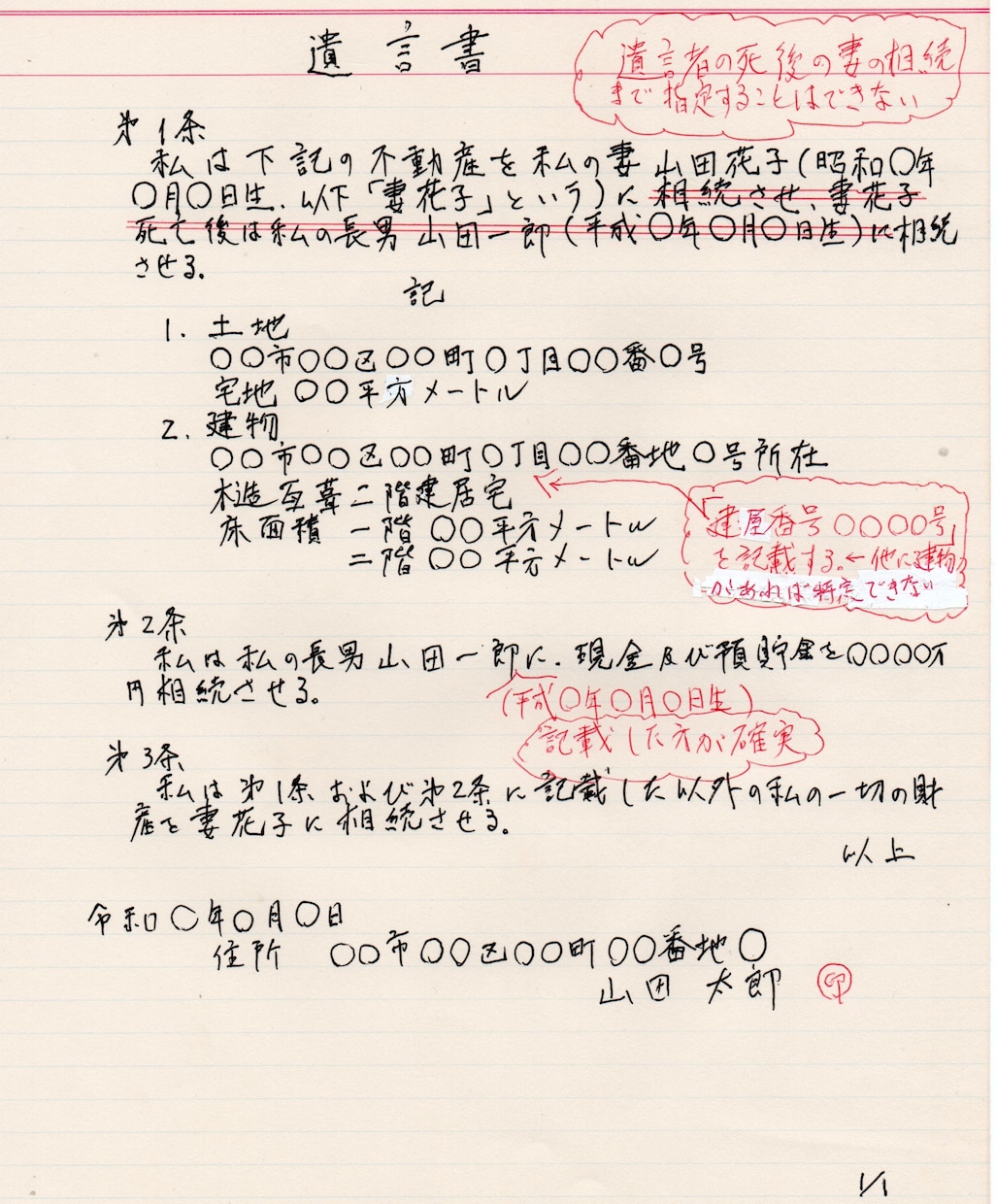 自筆証書遺言を相続専門の行政書士がチェックします 法務局の保管制度利用で確実に遺志を実現するお手伝いをします！ イメージ1