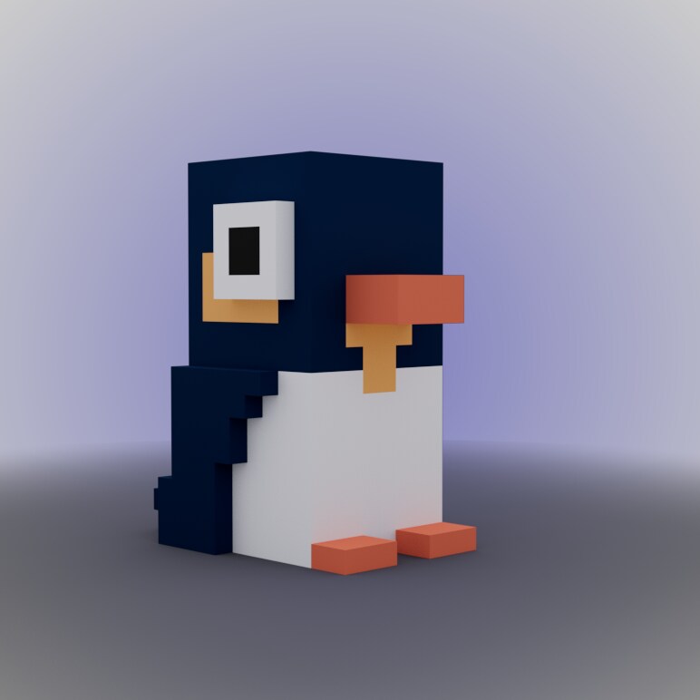 3Dボクセルイラスト制作します SNSアイコン イラスト素材にかわいいボクセルアート イメージ3