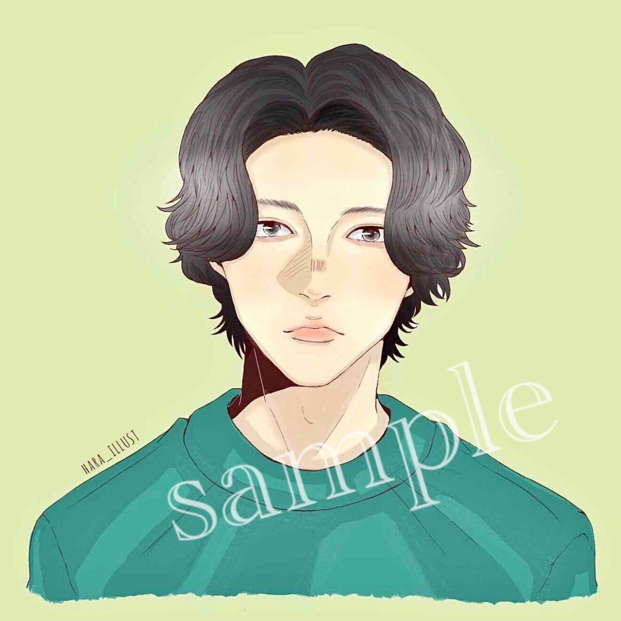 お写真を元に丁寧に似顔絵風イラストを描きます ❁自分だけのSNSアイコン・プレゼント用・記念日などに❁ イメージ7