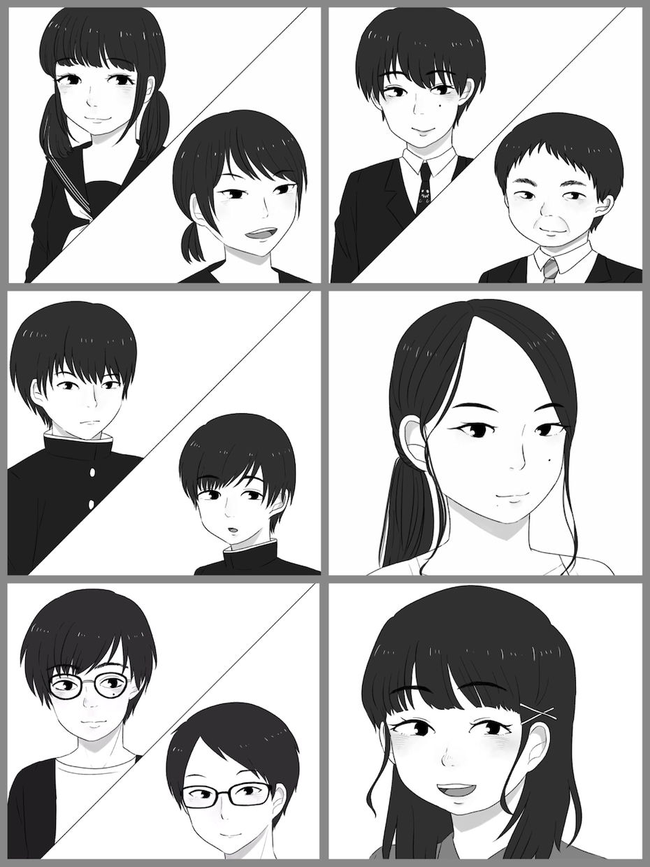 安価でかわいい似顔絵描きます リアルでもデフォルメでも絵柄対応可能です！ イメージ2