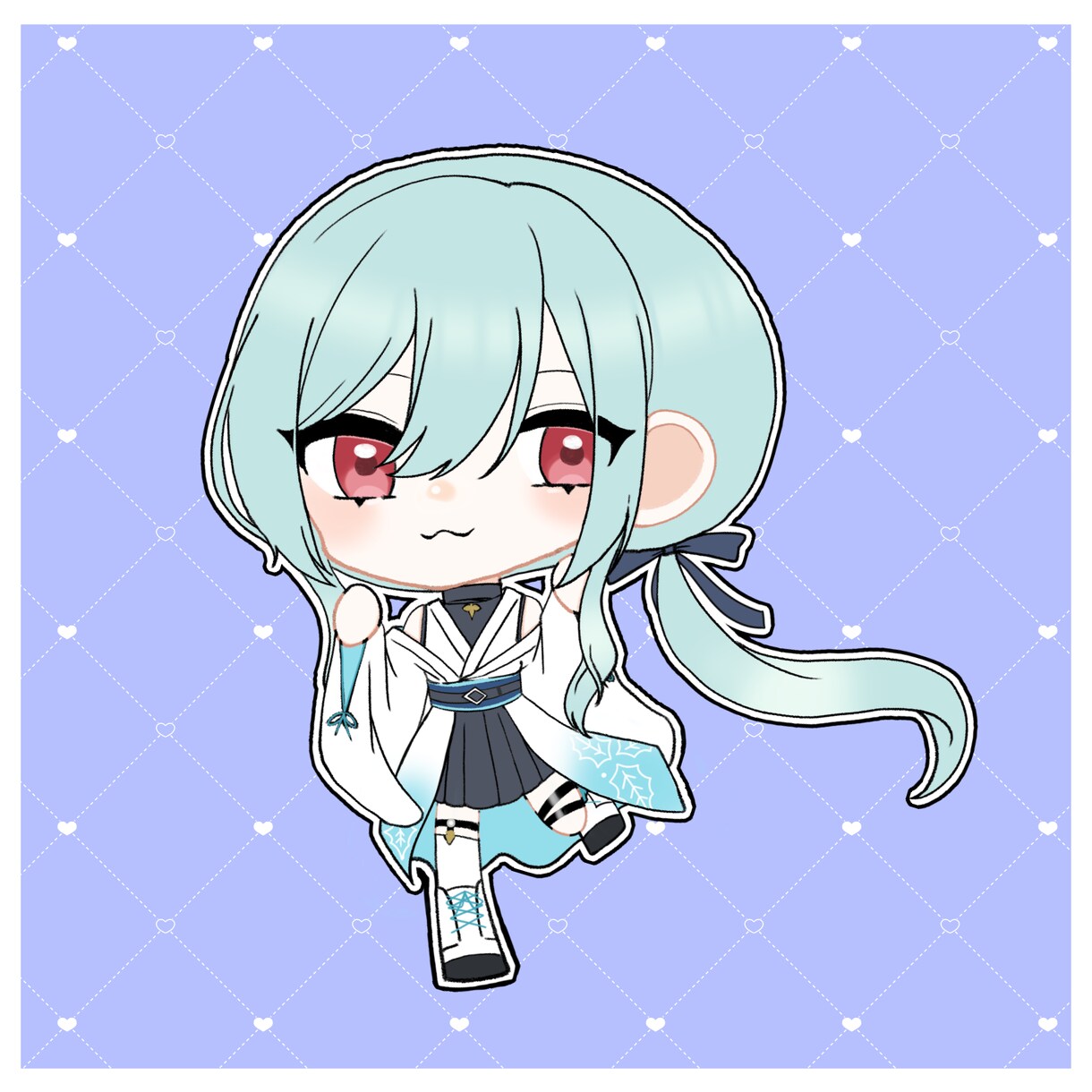 アイコン向け！ミニキャライラストお描きします ポップでかわいいミニキャラをお描きします！最短翌日納品！ イメージ6