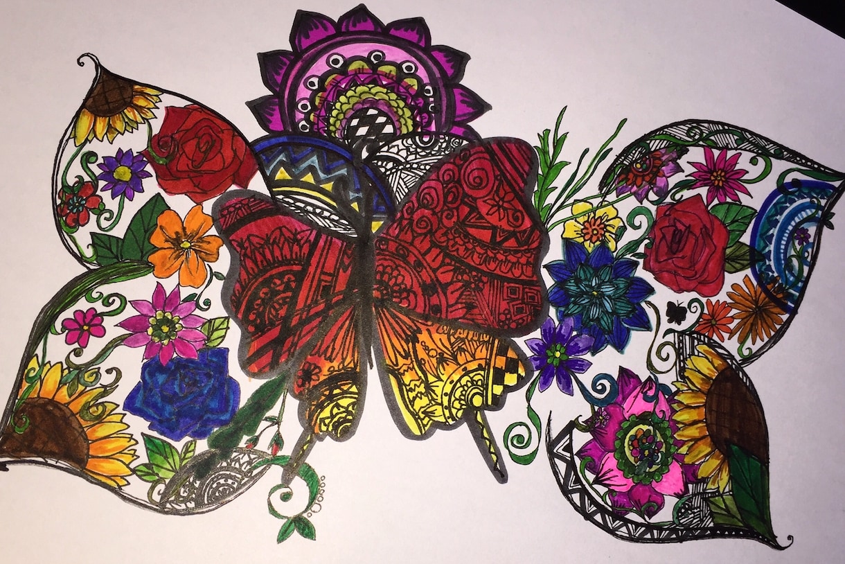 オリジナル花の絵描きます 良かったらgetしてくださいね イメージ2