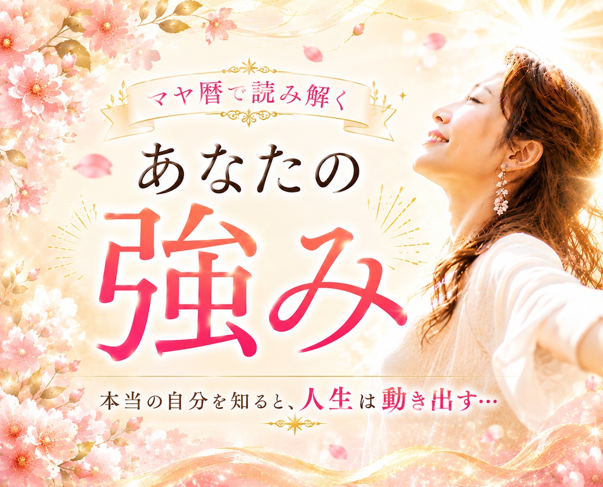 マヤ暦であなたの強みと才能を読み解きます ☆「私には何もない」が「私にもできる」に変わります♡♡ イメージ1
