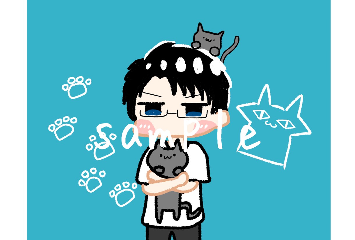 ゆるっと可愛い貴方の似顔絵描きます SNSなどのアイコンにどうぞ！ イメージ2