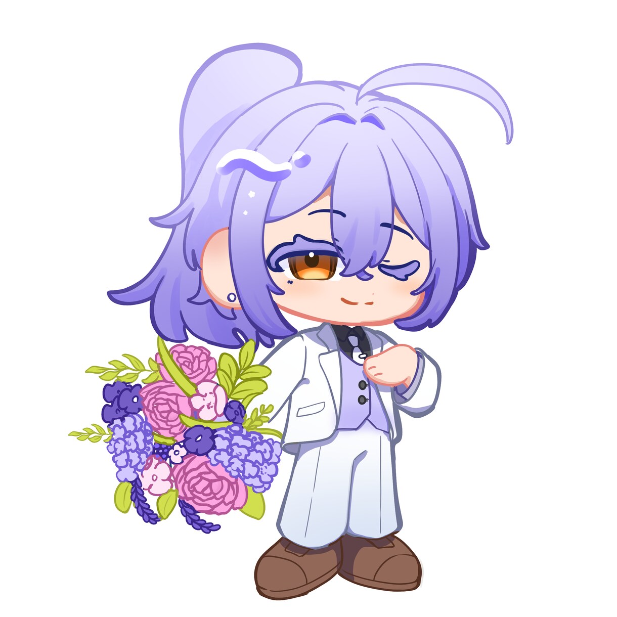 まるくてかわいい！ミニキャラ・SDキャラ描きます あなたのキャラクターを可愛く描きます♡アイコンにどうぞ！ イメージ5