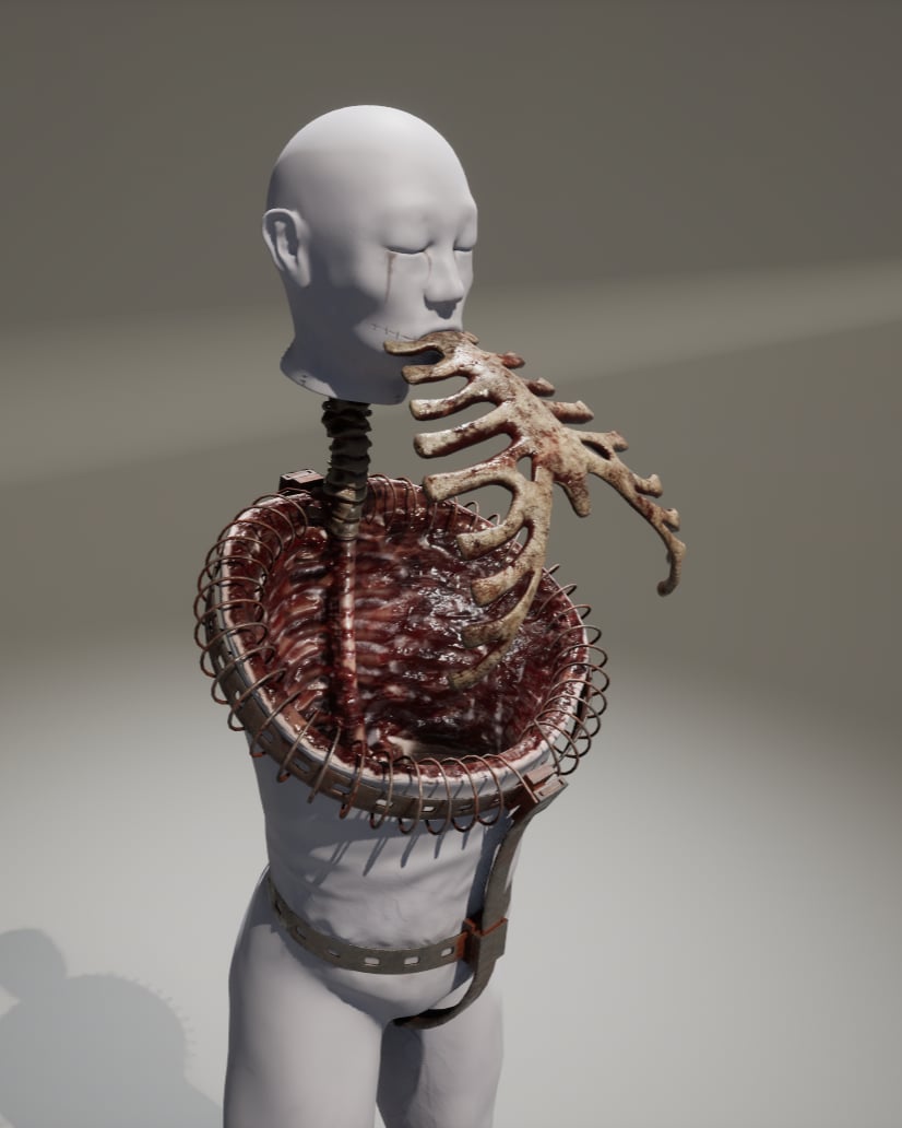 クリーチャー系3Dキャラクターを制作いたします ゲーム等で使用いただけるキャラクターモデルを作成します！ イメージ8