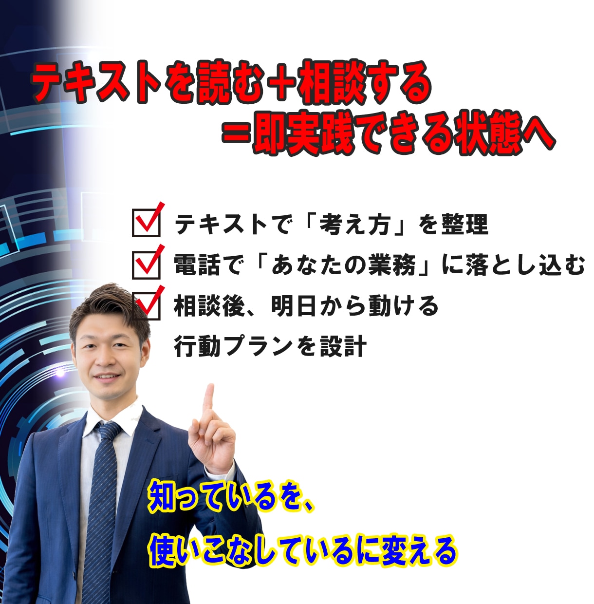 販売用テキスト付き忙しい管理職のAI活用を整えます 残業続きの毎日から60分で実践設計を手に入れる イメージ5