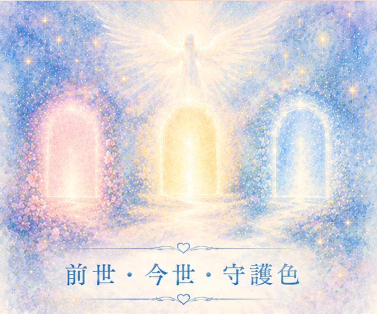 魂の色からあなたの本質と使命を紐解きます 今世・前世・守護霊様の三つの光から魂の個性を読み解きます イメージ2