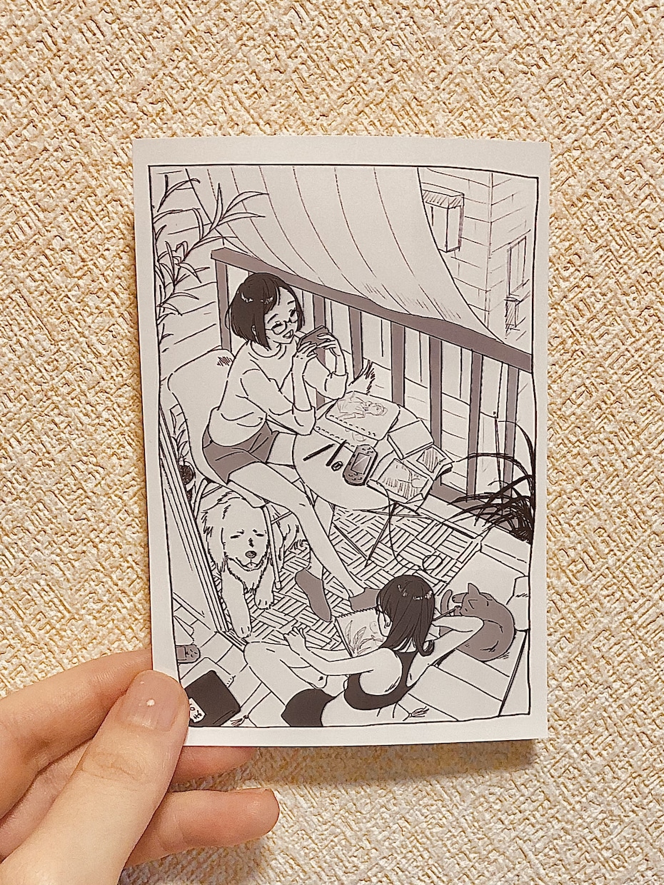 お住まいのお部屋と人のいる空間をイラストにします 引越の思い出・新居祝い・お部屋のインテリア購入記念にどうぞ！ イメージ2