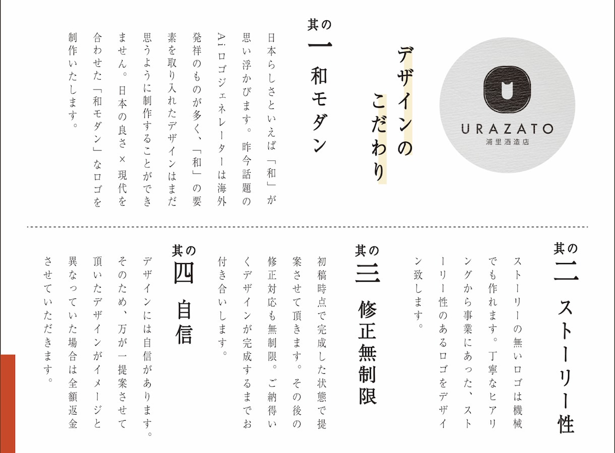未来永劫使用できる「和モダンなロゴ」をつくります 旅館、古民家、カフェなど「和」を基調とした店舗のロゴに最適！ イメージ9