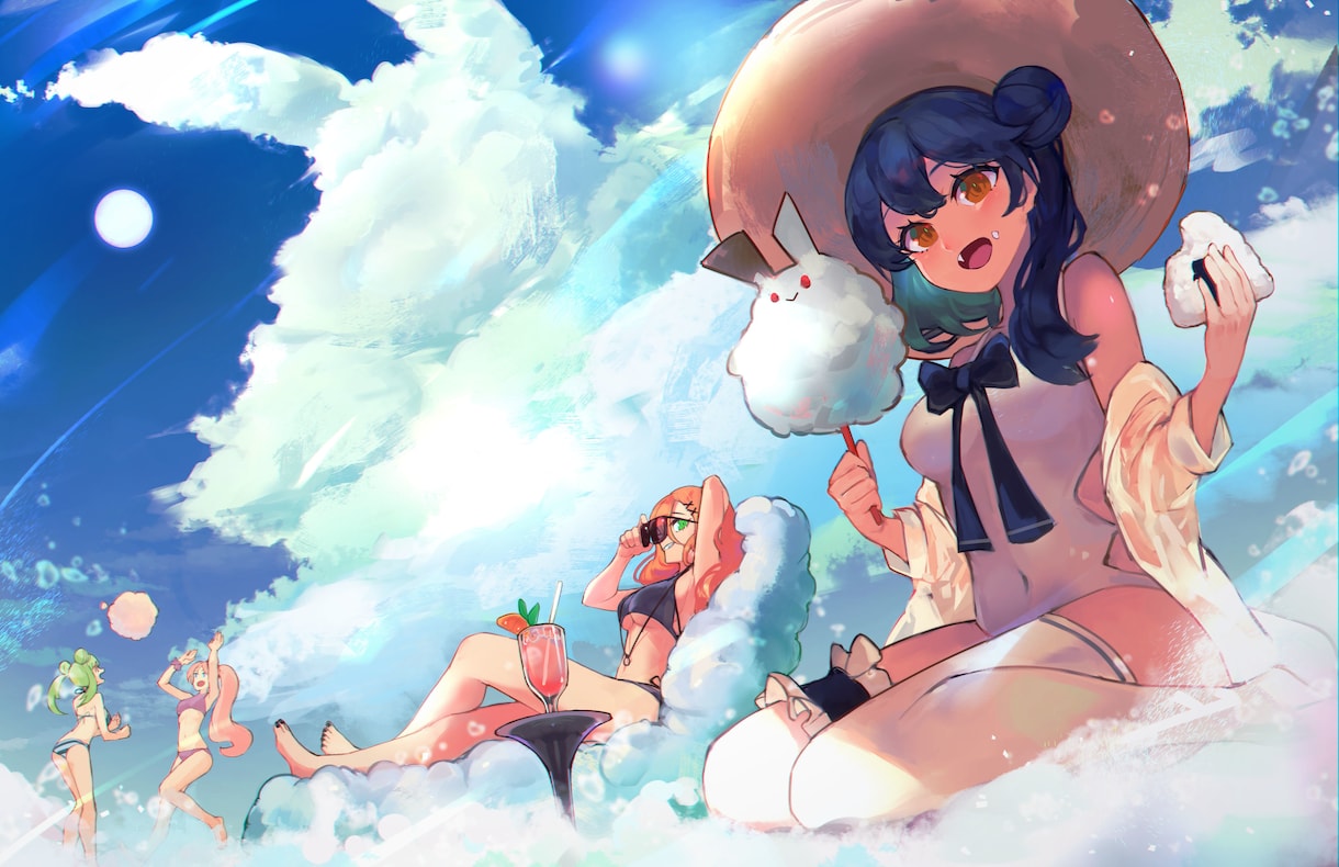 美麗で見惚れる様なイラストを描きます 厚塗りや煌びやかな塗りのイラストが好きな方へ！ イメージ2
