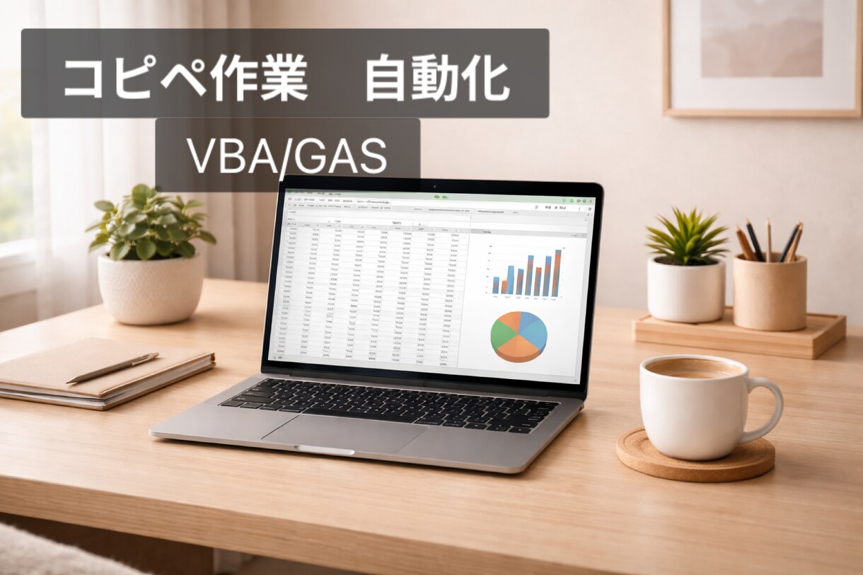 初心者OK ExcelVBA相談＋作成します 何から始めるか一緒に考えサポートします イメージ1
