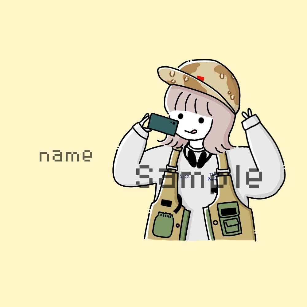 最短翌日♪商用可★アイコン、ゆる似顔絵を描きます SNSアイコンなどに！ゆるいイラストを描きます！ イメージ5
