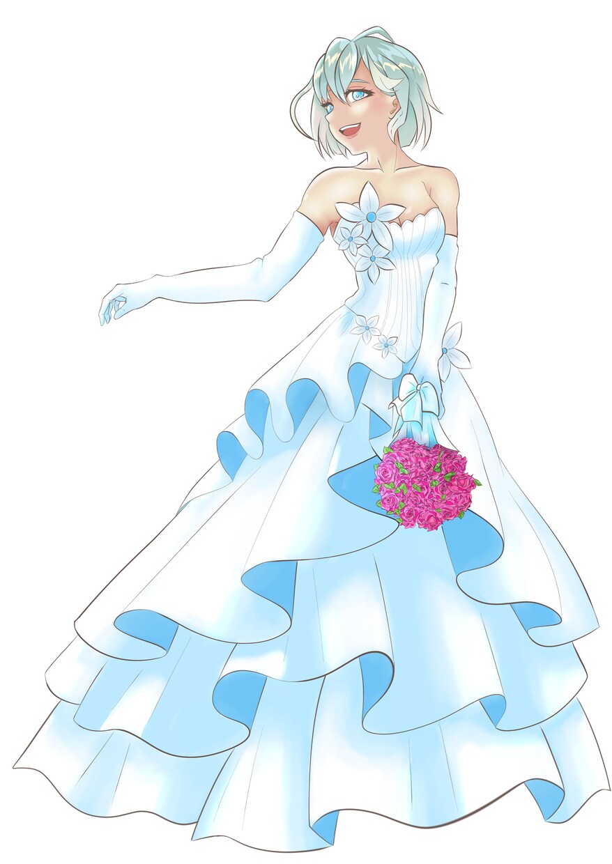 配信などのサムネ向きのキャラクターを描きます 配信などを始めたい方向けのキャラクターを描きます！ イメージ2