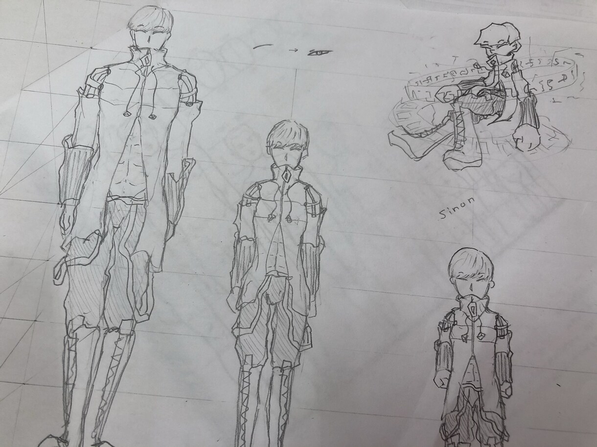 キャラクターデザインします カートゥンのような絵のタッチのキャラクターデザインをします イメージ1