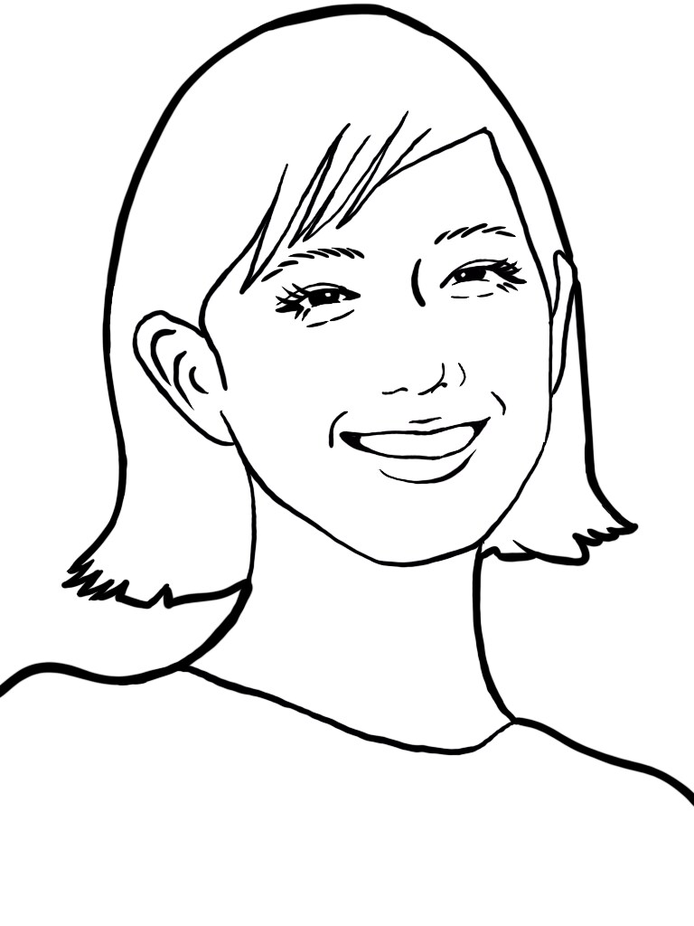 美大生がカッコいいお洒落な似顔絵を製作します スタイリッシュで好印象な似顔絵を、アイコンや名刺等に❗️ イメージ4