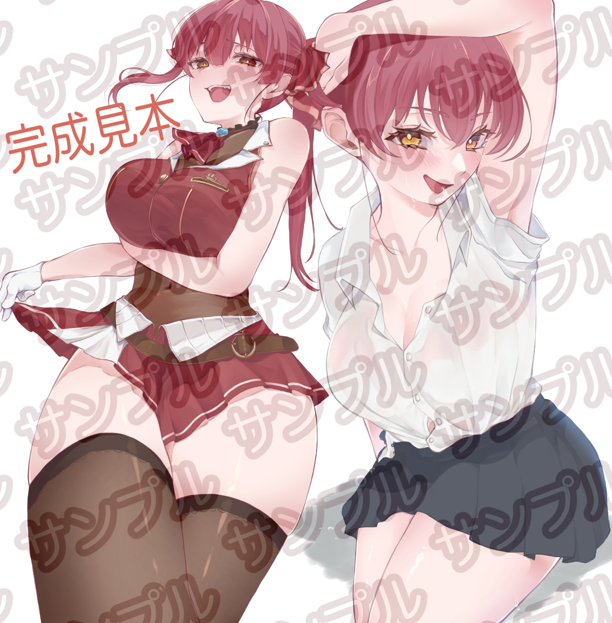 キャラクターメインのイラストを制作します ラフ、下塗り提出あり！ご相談等受付中 イメージ4