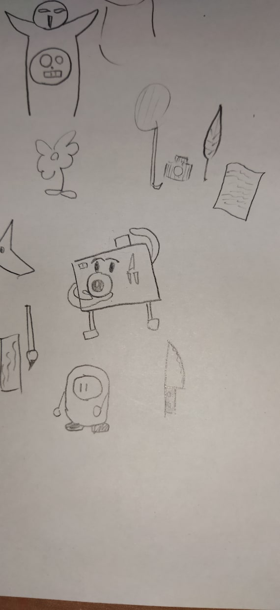 下手な鉛筆絵5枚描きます シャーペンで教科書に落書きしていた毎日を思い出してみませんか イメージ2