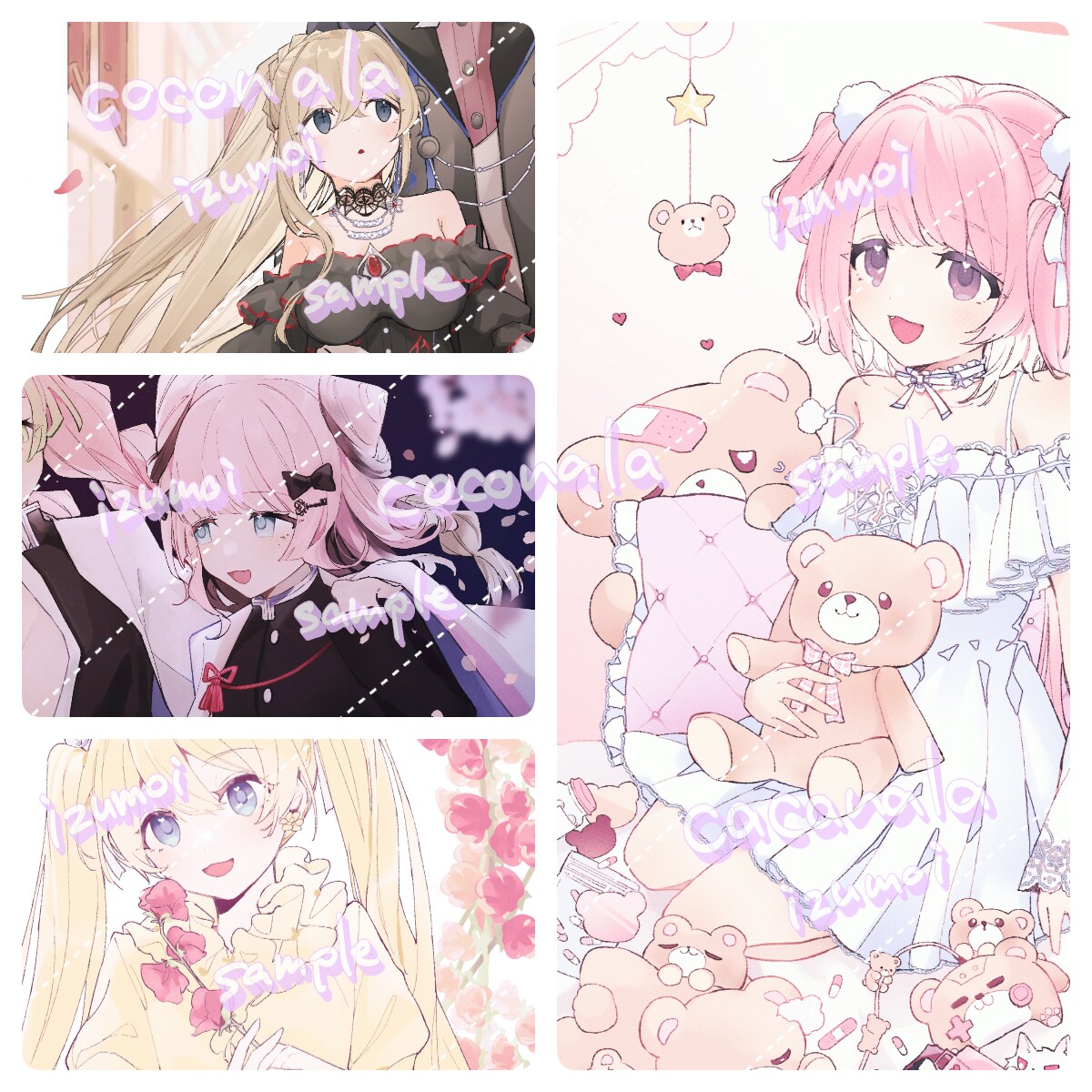 イラスト描きます SNSアイコン/動画配信のサムネイル/一枚絵 イメージ2