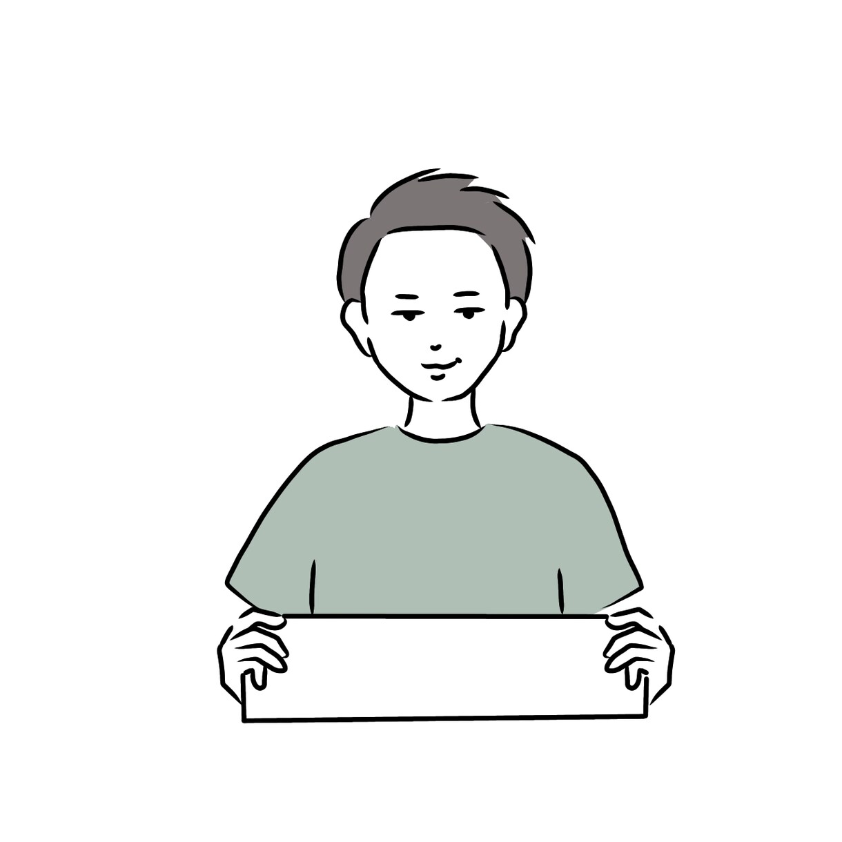 ゆるゆるシンプルアイコン作成します SNSや名刺など様々なシーンにご使用ください イメージ5