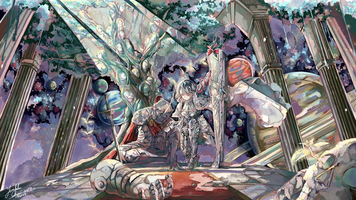 背景、商用利用込み！MV用など一枚絵描きます 貴方の望む幻想的な世界を描きます！ イメージ2