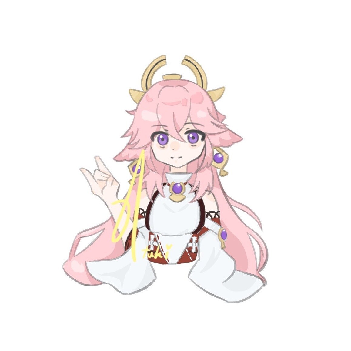 可愛くキュートなイラスト制作します おもにアイコンやグッズなどに使われます イメージ1