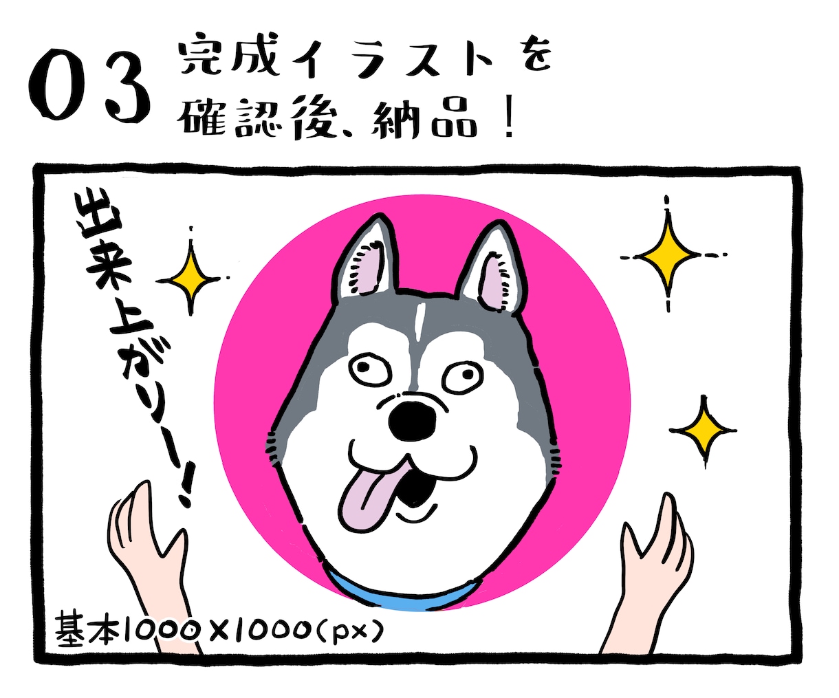 8種以上の画風から、あなた好みのアイコン描きます SNSやブログ、ビジネスシーンなどに最適！ イメージ6