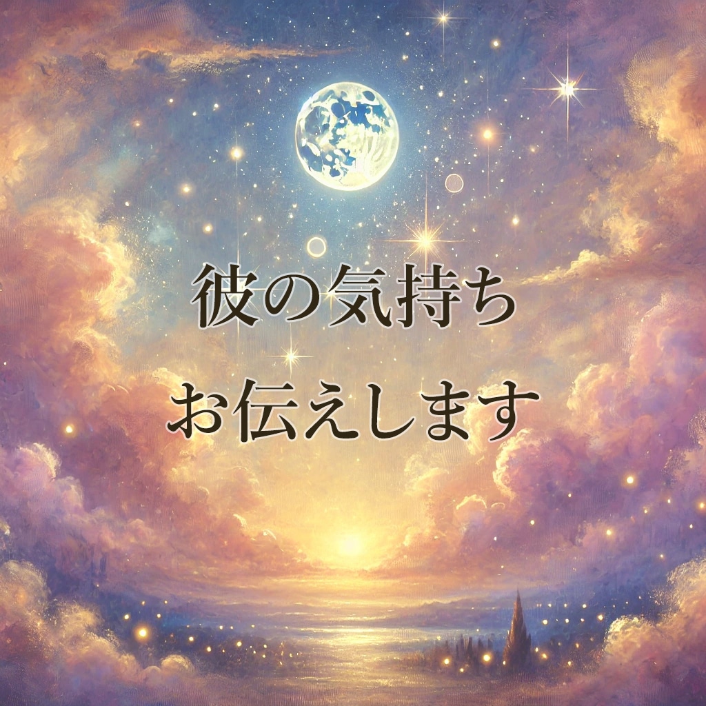 彼の気持ち、率直な意見を伝えます 次の行動が聞きたい人向け/片思い/倦怠期/遠距離/復縁/浮気 イメージ1