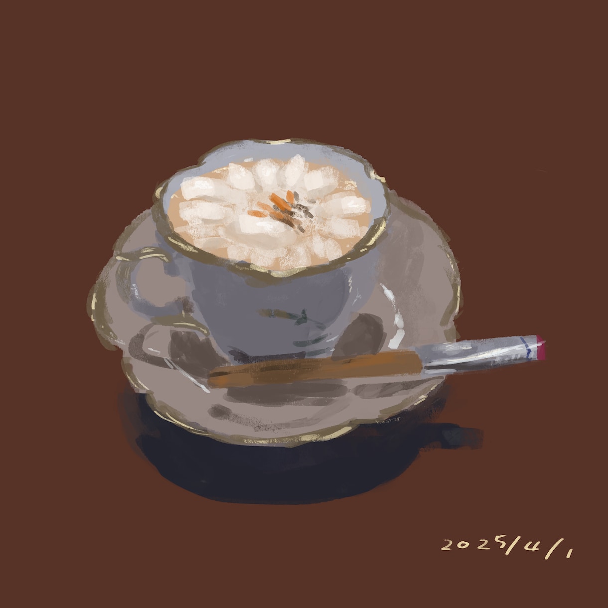 動物・植物・食べ物等のあたたかいイラストを描きます 食べ物やかわいい動物などをアナログタッチで描きます イメージ5