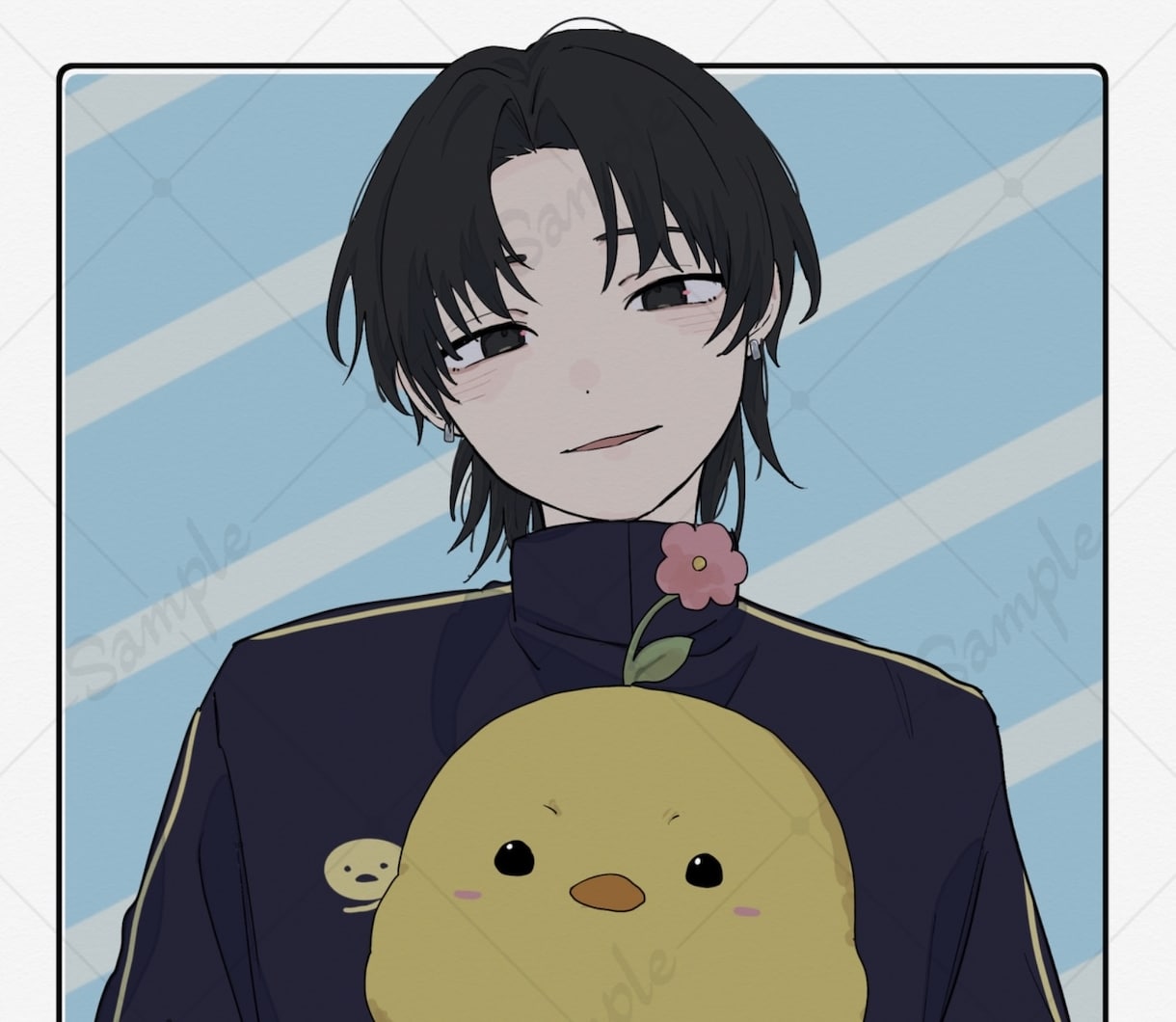 かわいい＆かっこいいイラストお描きします サムネ・アイコン・MV・立ち絵などに使えるイラスト描きます イメージ9