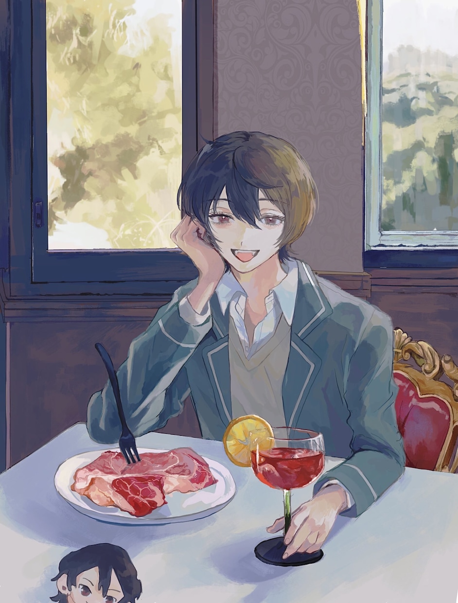 厚塗りのイラスト描きます アイコン、サムネ、MV用等々ご希望のイラスト描きます！ イメージ1