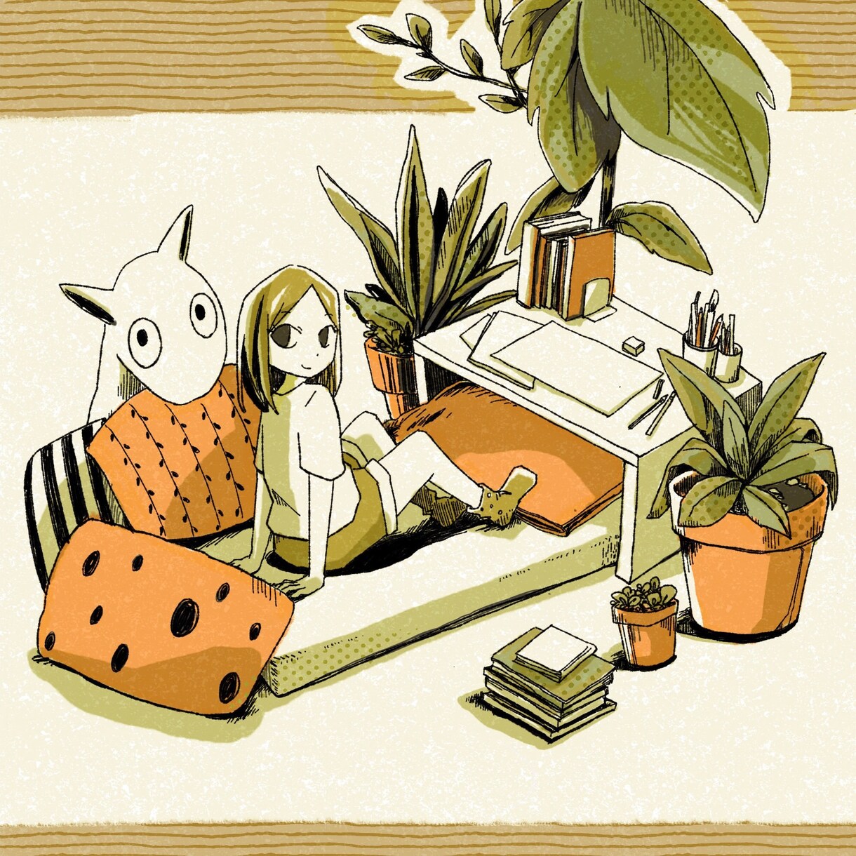 あなたのイメージを親しみのあるイラストに仕上げます 水彩調からポップな雰囲気までテイストをイメージに合わせます イメージ4