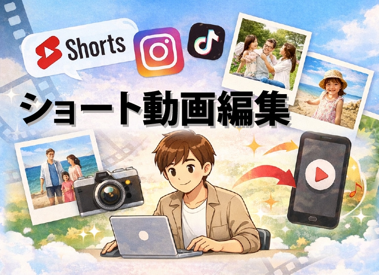 提出物なしでYouTubeショート用動画制作します ご要望から生成AIで作った文章・画像で30秒動画ができます イメージ1