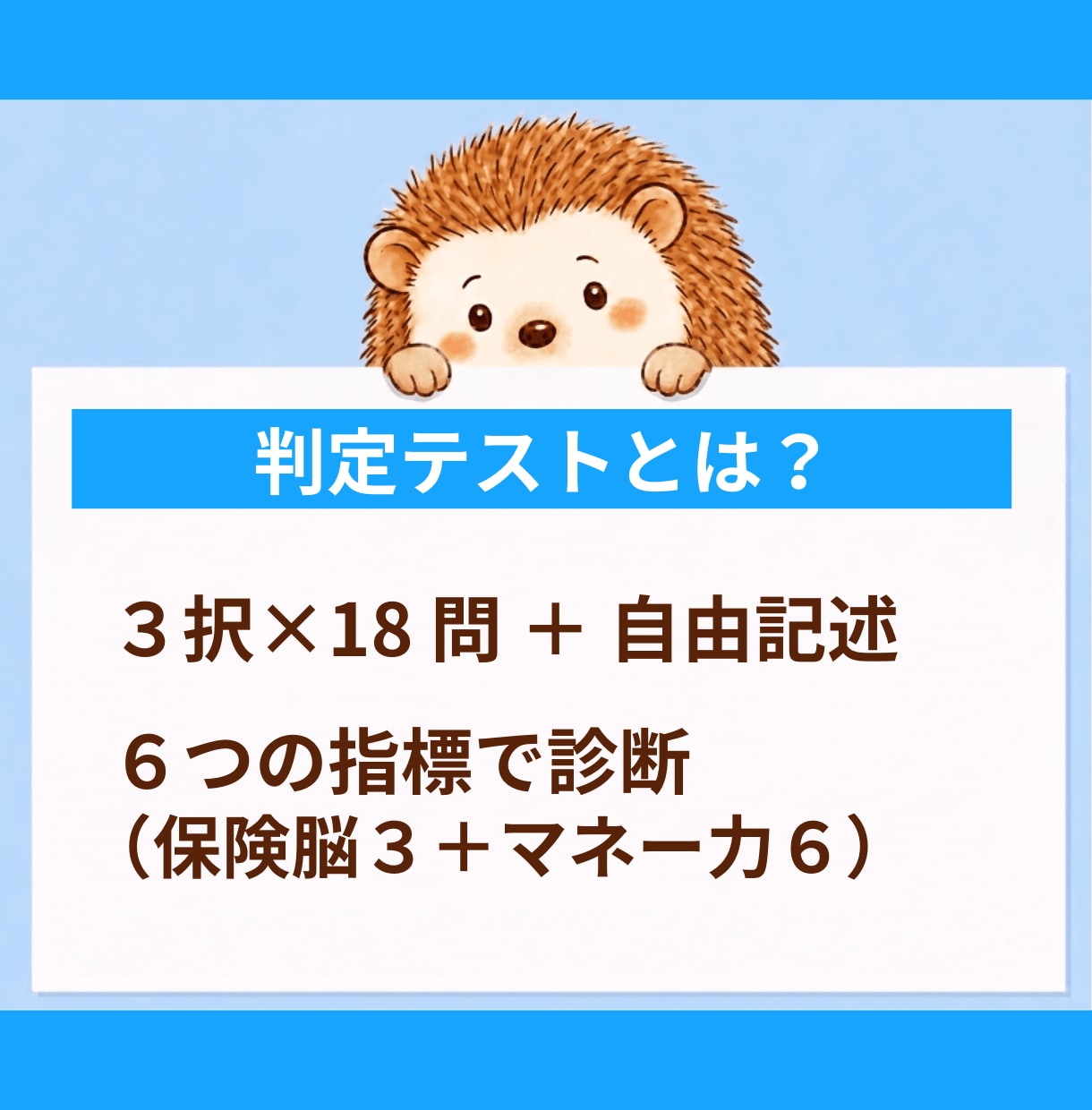 個別面談付！あなたの保険を選ぶ力を診断します 特典付。テストと面談で、あなたの保険の課題をCFP®が診断！ イメージ4