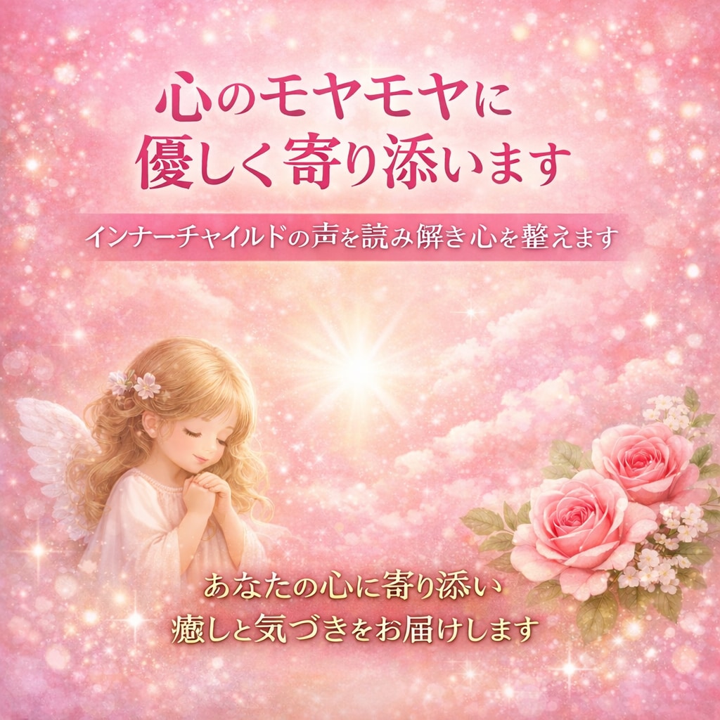 心のモヤモヤに優しく寄り添います インナーチャイルドの声を読み解き心を整えます イメージ2