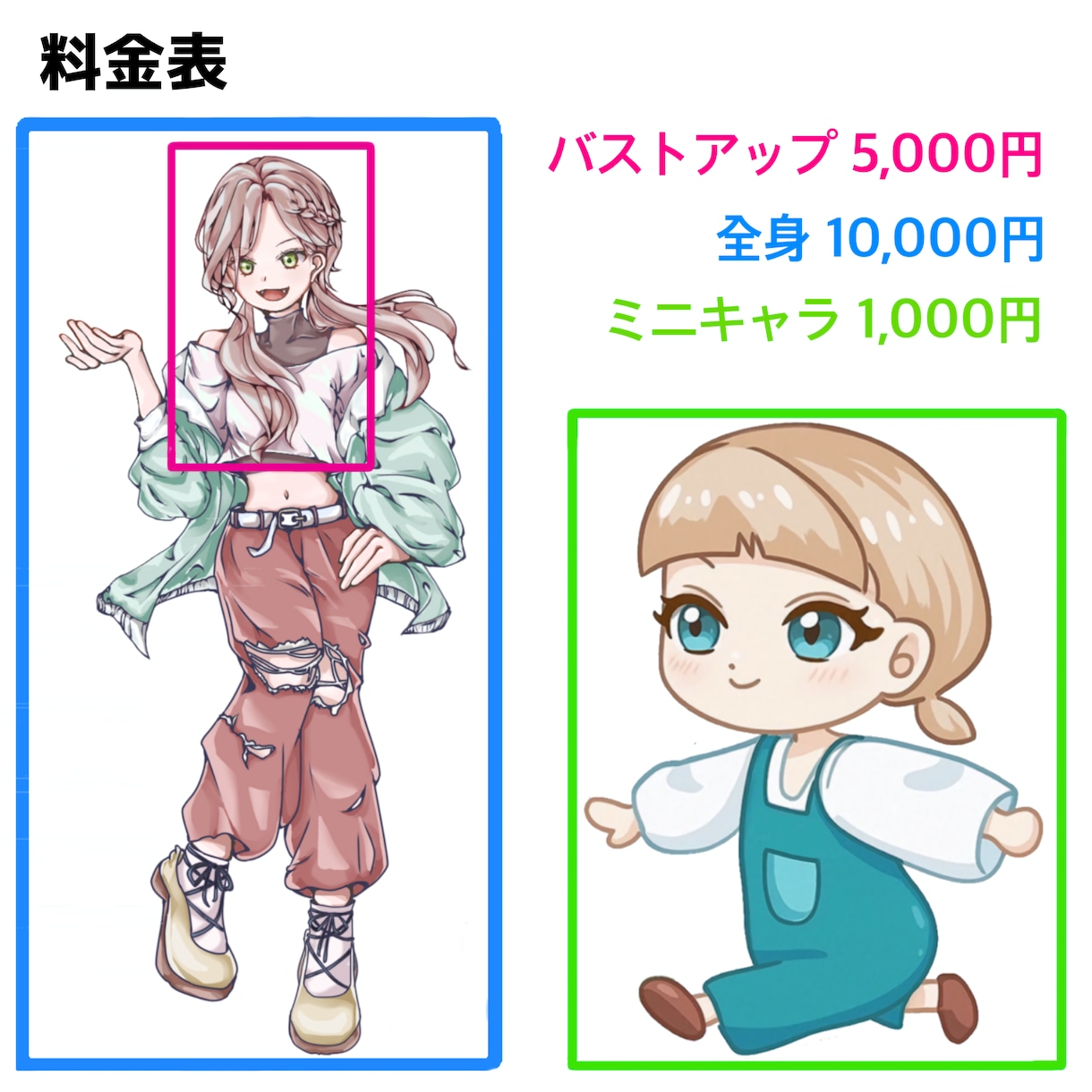 アイコン 配信用背景 ヘッダー等描きます 希望に寄り添うより良いもの絵描き イメージ1