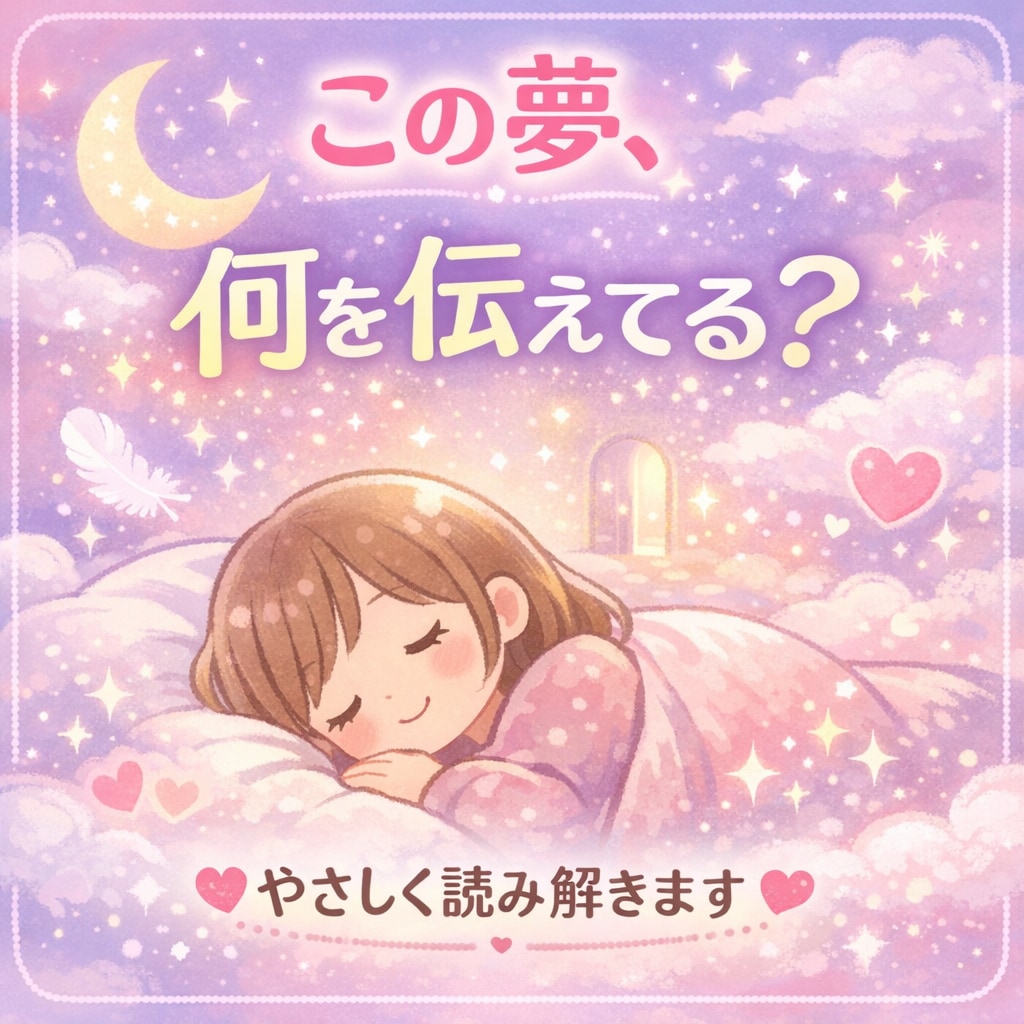 夢が伝える本当の意味を丁寧に読み解きます 不安な夢懐かしい夢に隠されたメッセージを受け取ってみませんか イメージ1