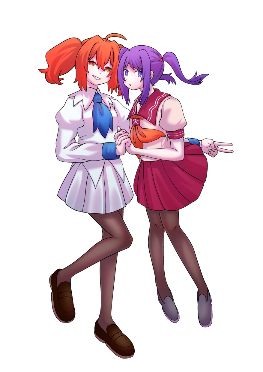 二頭身イラストから八頭身までなんでも描きます ギャルゲー/ゲーム風のイラストならぜひ！ イメージ2