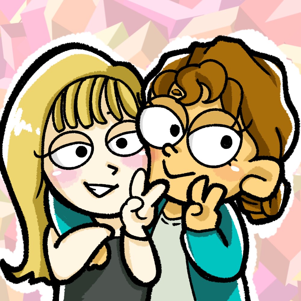 ペア似顔絵かきます ゆるかわ似顔絵です。プレゼントや記念にどうぞ！ イメージ1