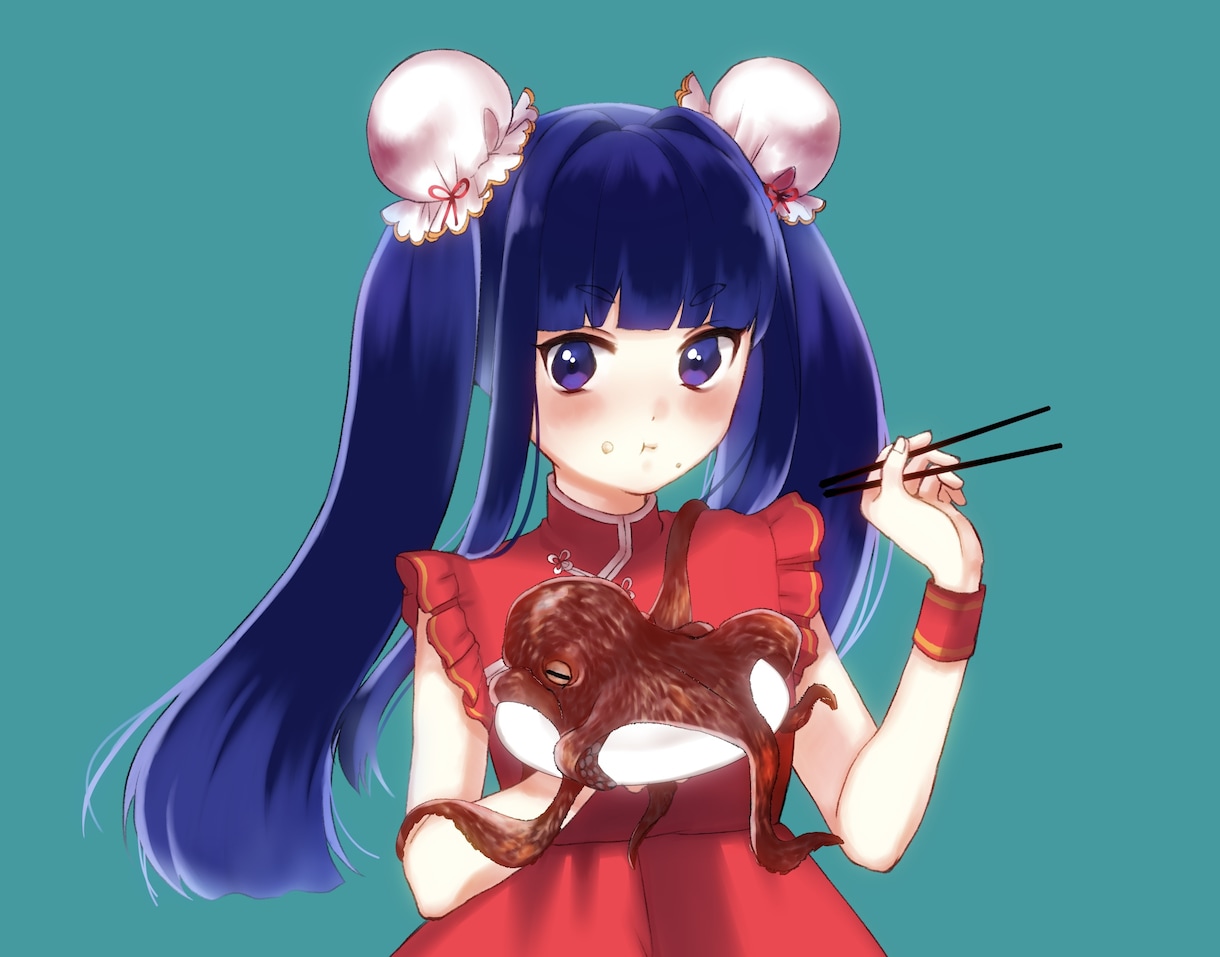 丁寧で綺麗なイラスト描きます 動画サムネイル・アイコン・1枚絵・キャラデザなど承ります！ イメージ2
