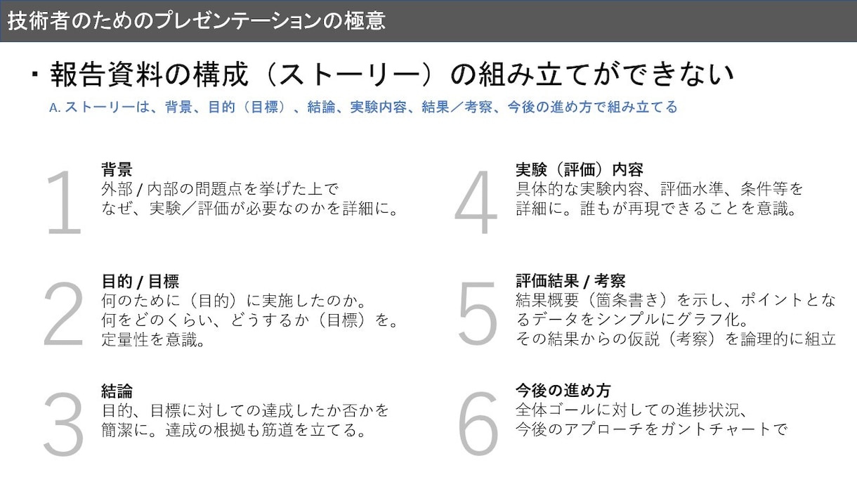 技術者のためのプレゼンテーションの極意、伝授します パワポ資料作成でお困りの方を支援 イメージ2
