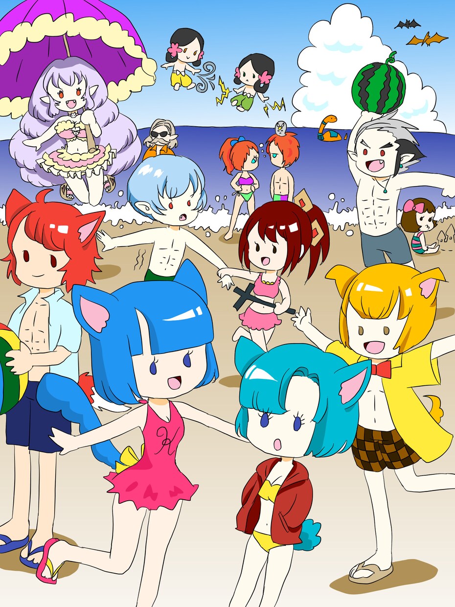 デフォルメキャラのイラスト承ります SNSアイコン用などシンプルかわいいイラストがお好みな方へ イメージ1